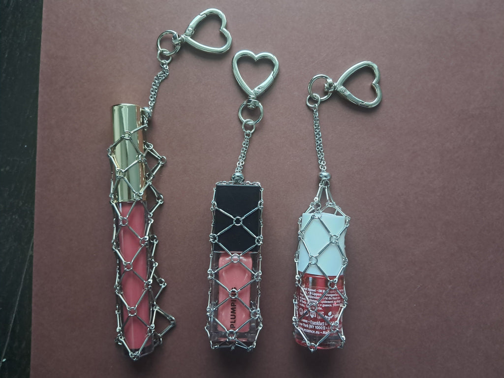 The Aesthetic Lip Gloss Sleeve Keychain