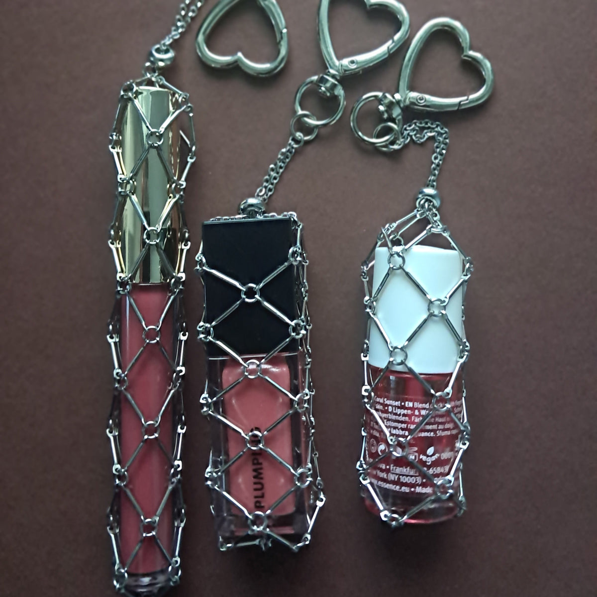 The Aesthetic Lip Gloss Sleeve Keychain