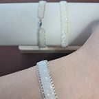 "Lumina Pearl" Handmade Miyuki Bead Cuff Bracelet & Ring Collection