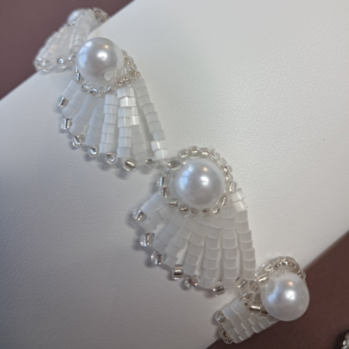 "Ocean Shell" Handmade Miyuki Bead Wave Bracelet & Ring Collection