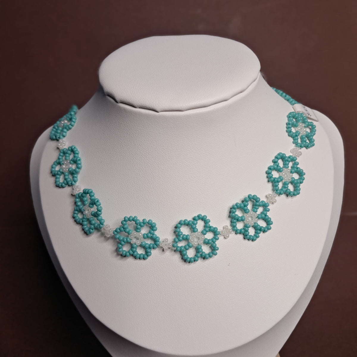"Meadow Daisy" Beaded Choker Necklace