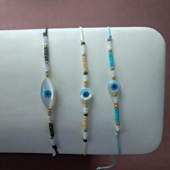 Lucid Pearl Cord Bracelets