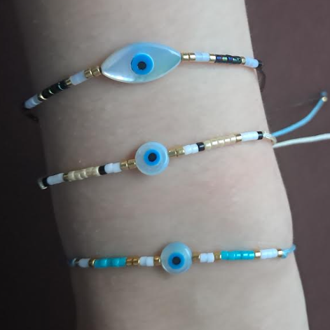 Lucid Pearl Cord Bracelets